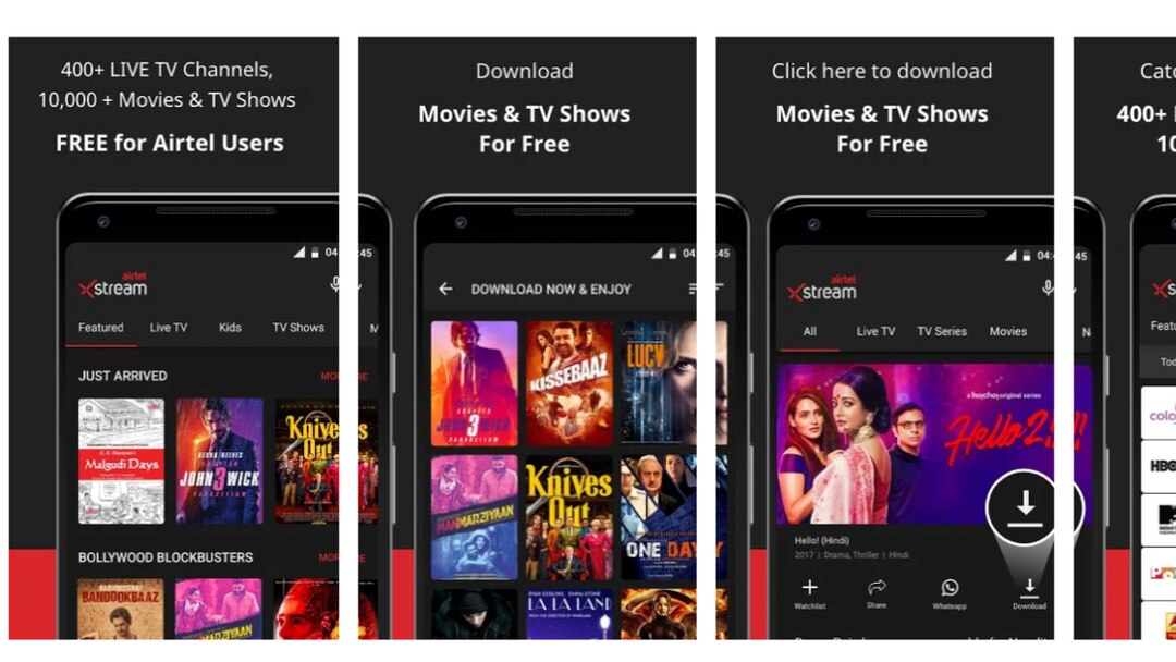 airtel live tv app download for android